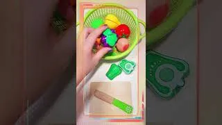 Thumbnail: Cutting ASMR Video | Satisfying Plastic Fruits and Vegetables | Relaxing