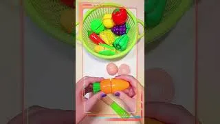 Thumbnail: Satisfying Video | Relaxing Cutting Plastic Fruits and Vegetables ASMR
