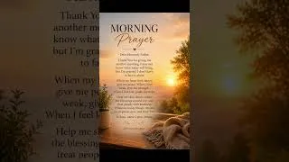 Thumbnail: Please Pray in your Mornings to respond quickly to God. It's not too late