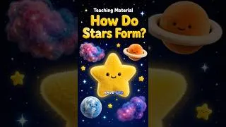 Thumbnail: How Stars Are Formed | Science Teaching Material for Kids Ages 5–8
