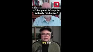 Thumbnail: Can 5 people work on 1 computer? It's more productive than you think.