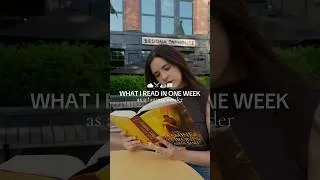 Thumbnail: what i read in a week as a fantasy reader #booktube