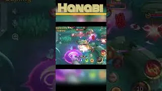 Thumbnail: Hanabi #mobilelegends #mlbb #hardstonegaming #mlbbgameplay #mlbbshorts #mlbbhighlights #hanabi #moba