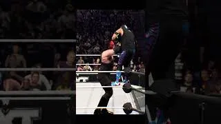 Thumbnail: Kane’s Super Chokeslam on Rey Mysterio Was BRUTAL! 🔥💀 | WWE 2K26 #shorts