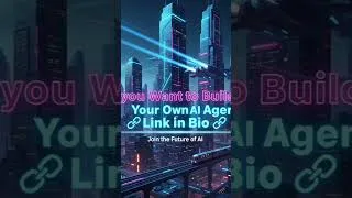 Thumbnail: Build your own Ai agent for free #ai #education #tech #n8n #gtps