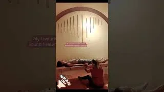 Thumbnail: Students at the Harmonic Sounds Sound Healer Training Singing and Playing Monochord Bed