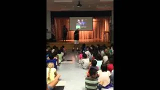 Thumbnail: Harper for Kids Assembly with Coach Dave Borelli at Soleado Elementary School