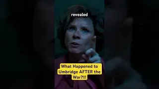 Thumbnail: What Happened to UMBRIDGE After the Deathly Hallows?!
