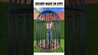 Thumbnail: Franklin Stuck in Secret Maze in Indian Bike Driving 3D 🤯🔥#indianbikedriving3d #shorts