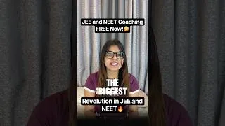 Thumbnail: Biggest Update for JEE and NEET Aapirants😳🔥 #jee #neet