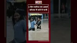 Thumbnail: 5 दिन तेज बारिश का अलर्ट; कोरबा में घरों में घुसा पानी