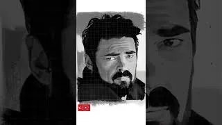 Thumbnail: Karl Urban Procreate Painting #shorts