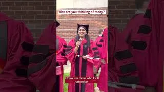 Thumbnail: Harvard Griffin GSAS Commencement Marshals talk about community