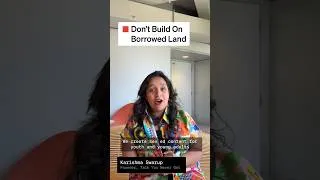 Thumbnail: When you’re building an audience online, don’t build on borrowed land. 📱