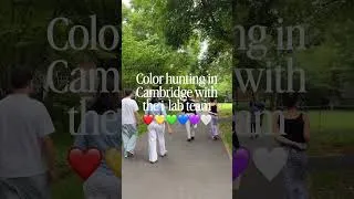 Thumbnail: Color hunting with the i-Lab team ❤️