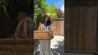 Thumbnail: Sourdough Focaccia and Cinnamon Rolls made with love all packed in a thrifted basket! #sourdough