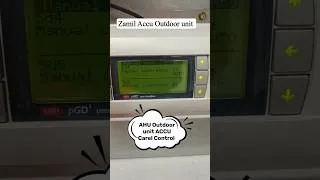 Thumbnail: #Zamil AHU Outdoor unit ACCU Carel Control Settings