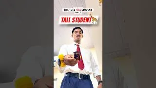 Thumbnail: That one tall student😎 #haslebhayi