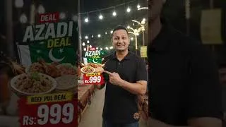 Thumbnail: Independence Day Deal | August 14 Celebration with Mirch Masala Restaurant #independence #food #fyp