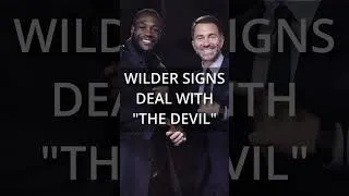 Thumbnail: DEONTAY WILDER CASHING OUT?? 💰 SIGNS DEAL WITH "THE DEVIL"!!! 😈
