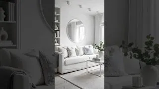Thumbnail: Nordic Cozy Living Room Designs In White | Scandinavian Living Room Ideas