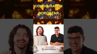 Thumbnail: The Layer Configuration of POROSTAR  #wiremesh #science #filtration #education