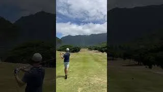 Thumbnail: Sending it in the koolau mountains #higolf #hawaiigolf #bombsaway #golf #golflife #golfcourses