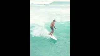 Thumbnail: Pure happiness is surfing under the Hawaiian sun.: