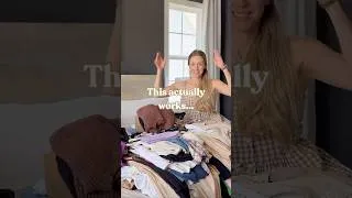 Thumbnail: How I Donated HALF my clothes! Massive wardrobe declutter #declutter #homemaker