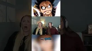 Thumbnail: His sandals are OFF  #onepiece #fourthgear #animereaction #luffy #dressrosa