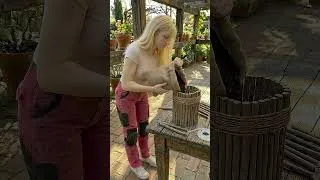 Thumbnail: DIY Rustic Twig Planter from a Plastic Bottle