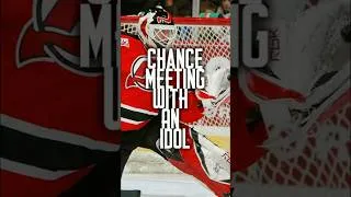 Thumbnail: Martin Brodeur Was Sitting NEXT DOOR! 😱 A Hockey Fan’s Dream Came True #Shorts #hockey #nhl