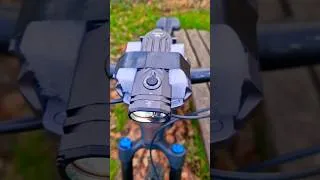 Thumbnail: New Wurkkos HD02 3200 Lumen Light on Cube Bike with Mechrig Holder for MTB Night Ride
