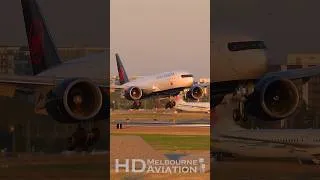 Thumbnail: ✈️🇨🇦 Air Canada Boeing 777-200LR Lands at Vancouver Airport #aviation #aircraft #planespotting