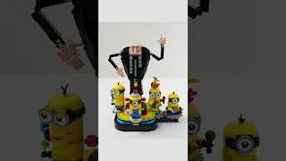 Thumbnail: Making Minions with LEGO #shorts