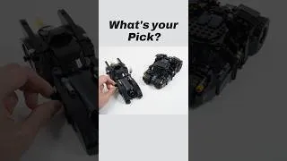Thumbnail: LEGO Batmobile VS Tumbler #lego #legobuild
