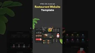 Thumbnail: HTML CSS JavaScript Project #webdesign  #coding  #programming  #htmlcsswebsite  #viral  #viralshorts