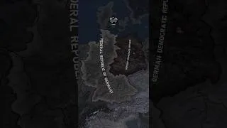Thumbnail: West Germany vs East Germany | #hoi4 #ai #timelapse #yugoslavia #westvseast