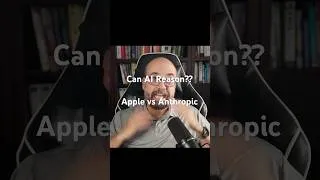 Thumbnail: Anthropic vs Apple: Can LLMs Reason?