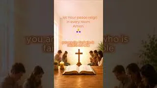 Thumbnail: No Evil Can Stay in Your Home While This Plays 🕊️ #shorts #faith #morningprayer #startyourdaywithgod