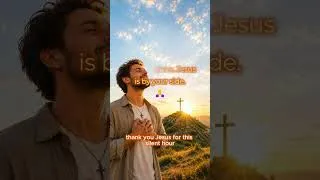 Thumbnail: You Are Never Walking Alone 🙏👣 (Morning Peace Worship) #shorts #jesus #morningprayer #worshipmusic