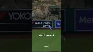 Thumbnail: Oh baby he caught it!#baseball #baseballhighlights #baseballlife #baseballszn #centerfield #wow #fyp