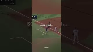 Thumbnail: That's my bad skip... #baseball #bloopers #baseballlife #baseballszn #fielding #yankees #wow #fyp #0