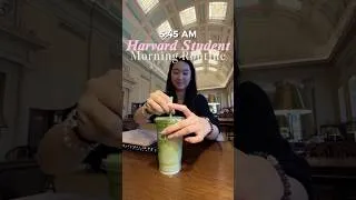 Thumbnail: 5:45AM Harvard Student Productive Morning Routine Vlog 🍵