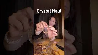 Thumbnail: CRYSTAL HAUL as a crystal jewelry business owner 💎✨