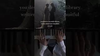 Thumbnail: lettres d’amour 🖤 #piano #darkacademia #love
