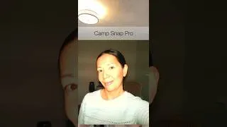 Thumbnail: Camp Snap Pro Camera in Low Light Selfie Mode {Indoors With Flash} #campsnap