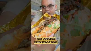 Thumbnail: VIRAL Cambodian Cheesesteak in Philly! 🇰🇭🥩 #shorts