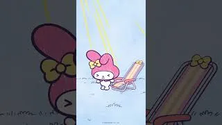 Thumbnail: Finally summer weather...or is it? #MyMelody #Sanrio #Shorts