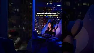 Thumbnail: Down bad R&B songs for the girlies with emotional baggage 🧳😭 #rnbmusic #dj #short